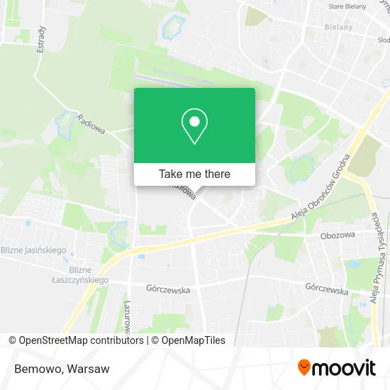 Bemowo map