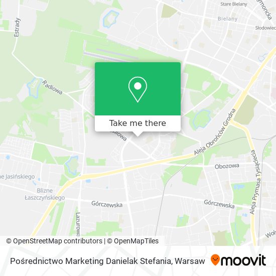 Pośrednictwo Marketing Danielak Stefania map