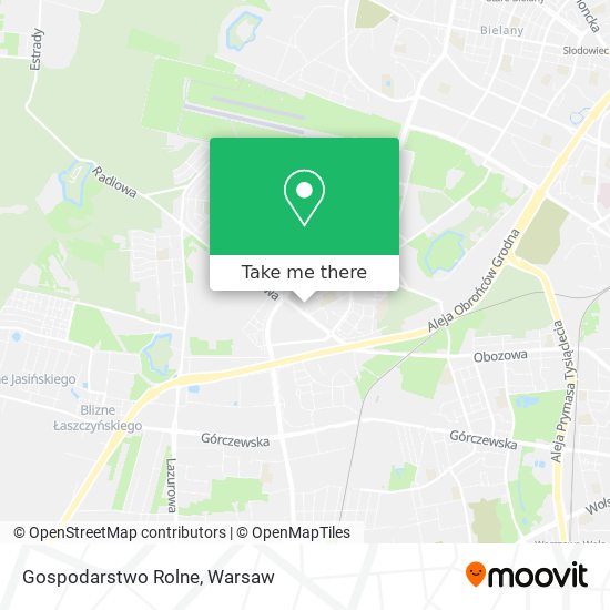 Gospodarstwo Rolne map