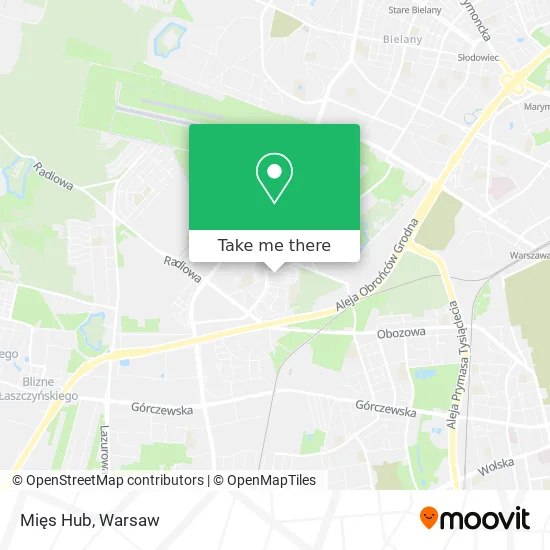 Карта Mięs Hub