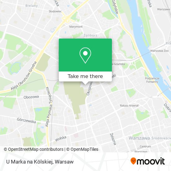 U Marka na Kölskiej map