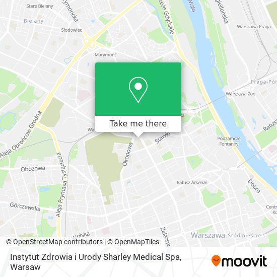 Instytut Zdrowia i Urody Sharley Medical Spa map
