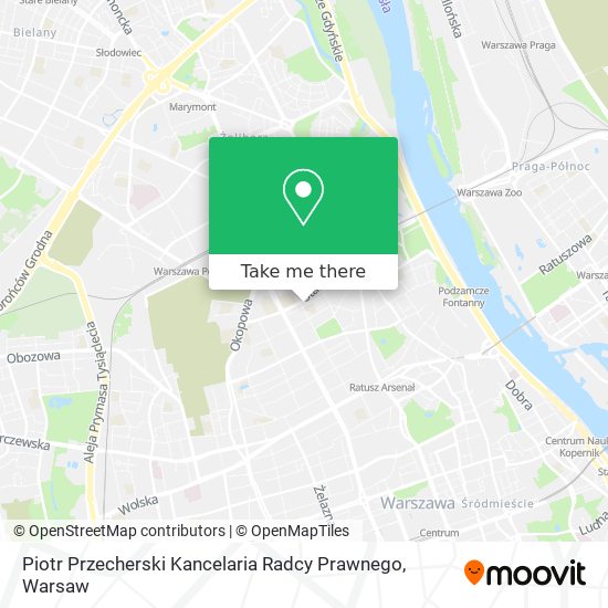 Piotr Przecherski Kancelaria Radcy Prawnego map