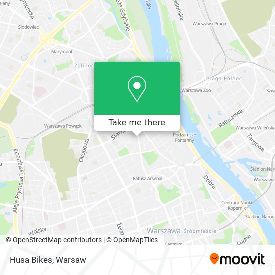 Husa Bikes map