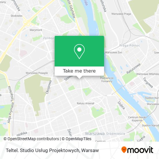 Teltel. Studio Usług Projektowych map