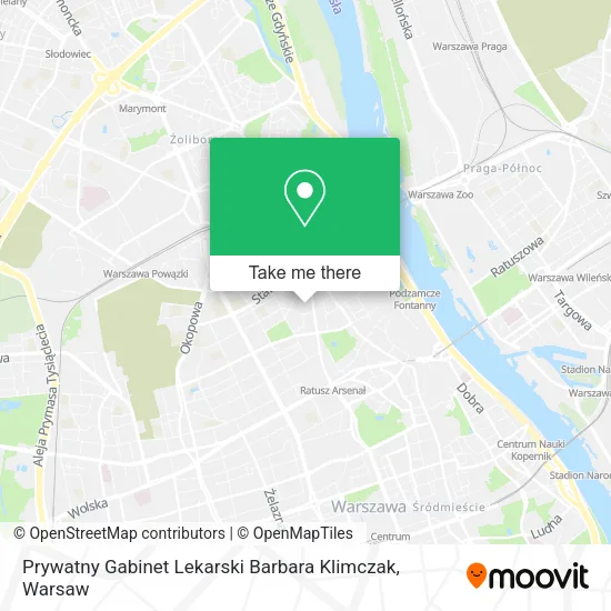 Prywatny Gabinet Lekarski Barbara Klimczak map