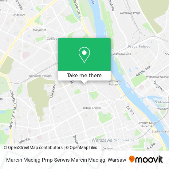 Marcin Maciąg Pmp Serwis Marcin Maciąg map