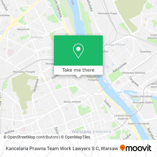 Kancelaria Prawna Team Work Lawyers S C map