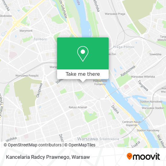 Kancelaria Radcy Prawnego map