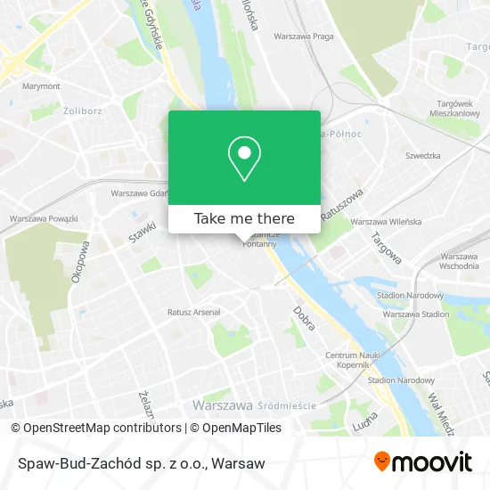 Карта Spaw-Bud-Zachód sp. z o.o.