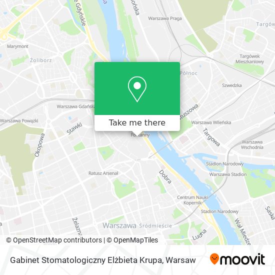 Gabinet Stomatologiczny Elżbieta Krupa map