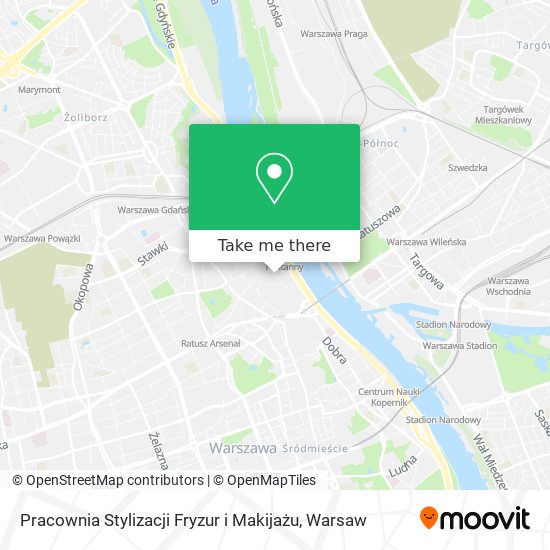 Pracownia Stylizacji Fryzur i Makijażu map