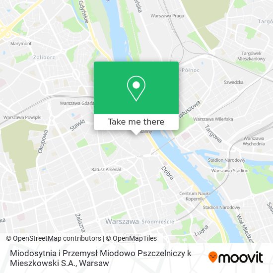 Miodosytnia i Przemysł Miodowo Pszczelniczy k Mieszkowski S.A. map