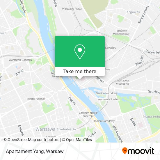 Apartament Yang map