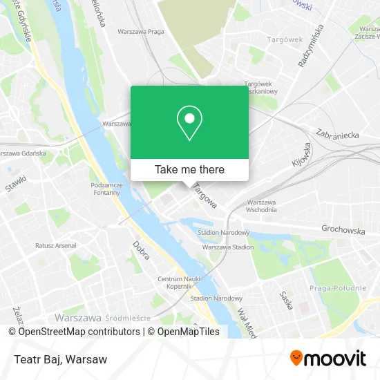 Teatr Baj map