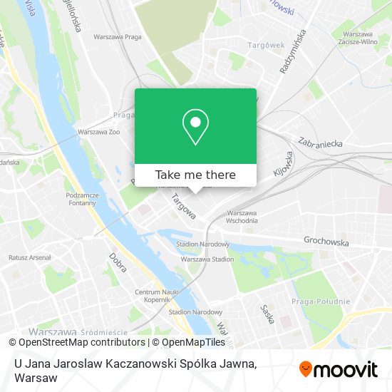 U Jana Jaroslaw Kaczanowski Spólka Jawna map