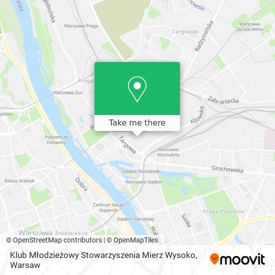 Карта Klub Młodzieżowy Stowarzyszenia Mierz Wysoko