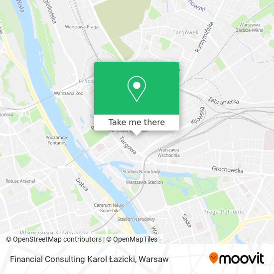 Financial Consulting Karol Łazicki map