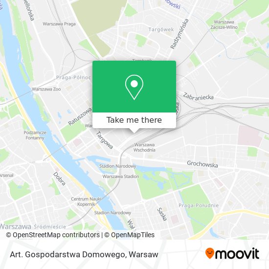 Art. Gospodarstwa Domowego map