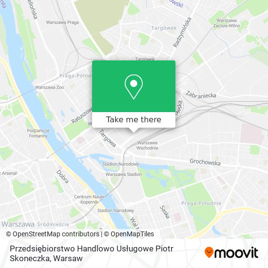 Przedsiębiorstwo Handlowo Usługowe Piotr Skoneczka map