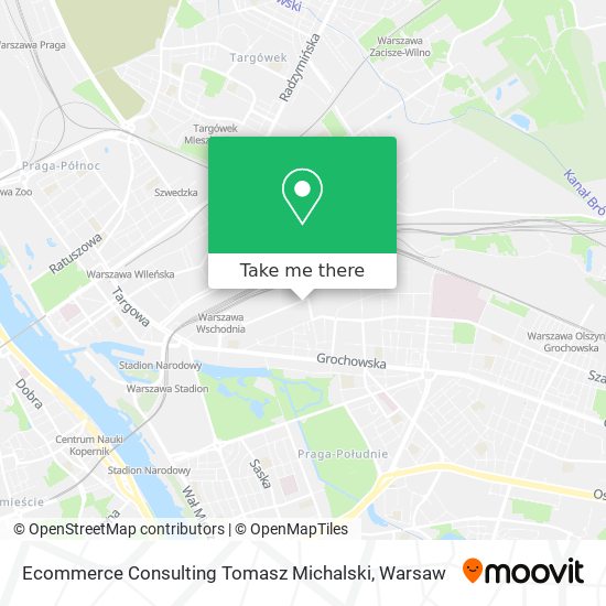 Ecommerce Consulting Tomasz Michalski map