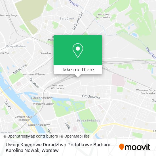 Usługi Księgowe Doradztwo Podatkowe Barbara Karolina Nowak map