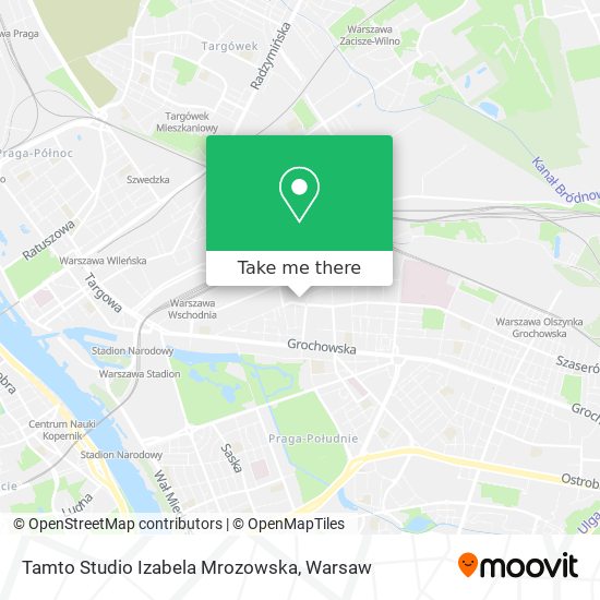 Tamto Studio Izabela Mrozowska map