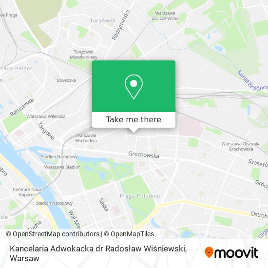 Kancelaria Adwokacka dr Radosław Wiśniewski map