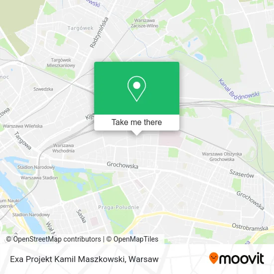 Exa Projekt Kamil Maszkowski map
