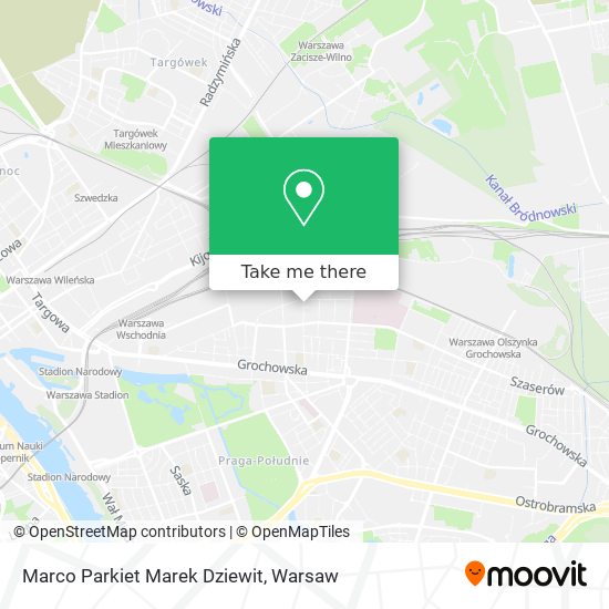 Marco Parkiet Marek Dziewit map