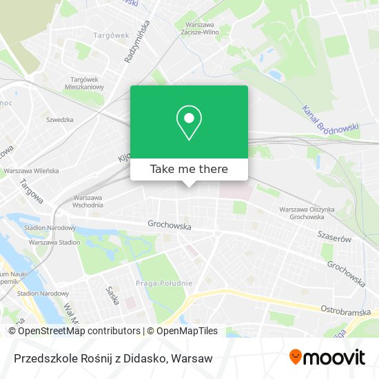 Przedszkole Rośnij z Didasko map