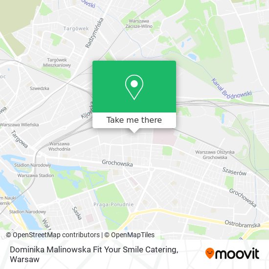 Карта Dominika Malinowska Fit Your Smile Catering