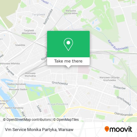 Vm Service Monika Partyka map