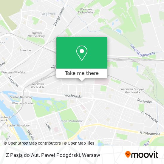 Z Pasją do Aut. Paweł Podgórski map