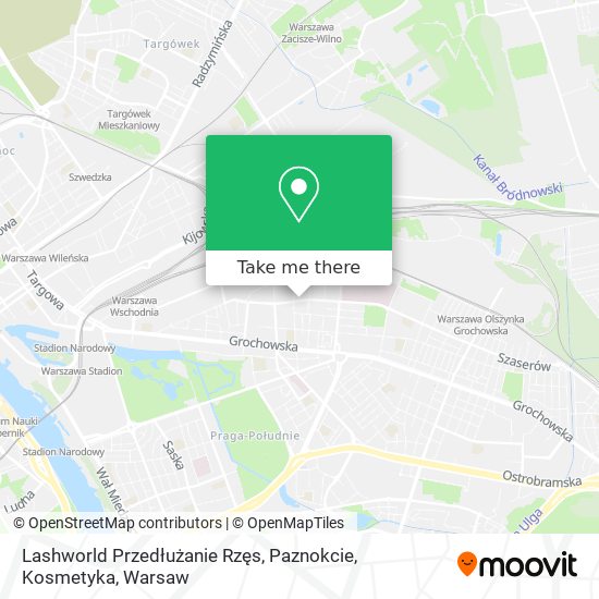 Lashworld Przedłużanie Rzęs, Paznokcie, Kosmetyka map