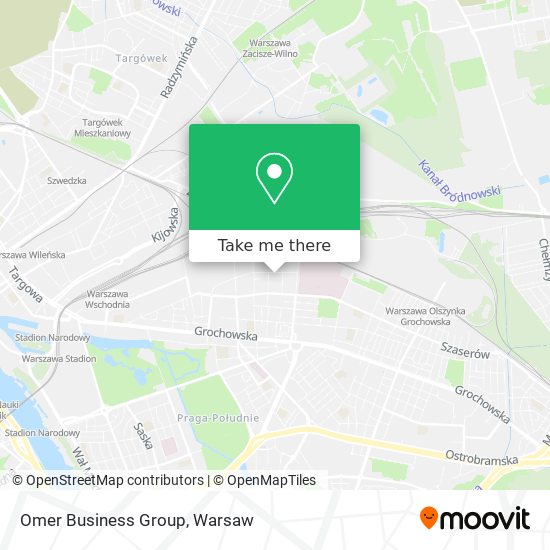 Omer Business Group map