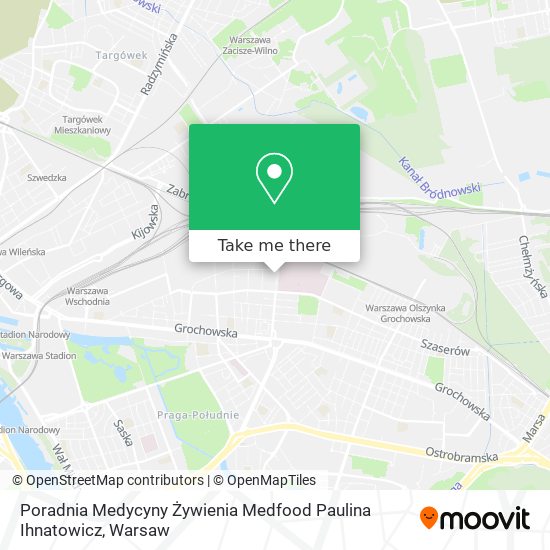 Poradnia Medycyny Żywienia Medfood Paulina Ihnatowicz map