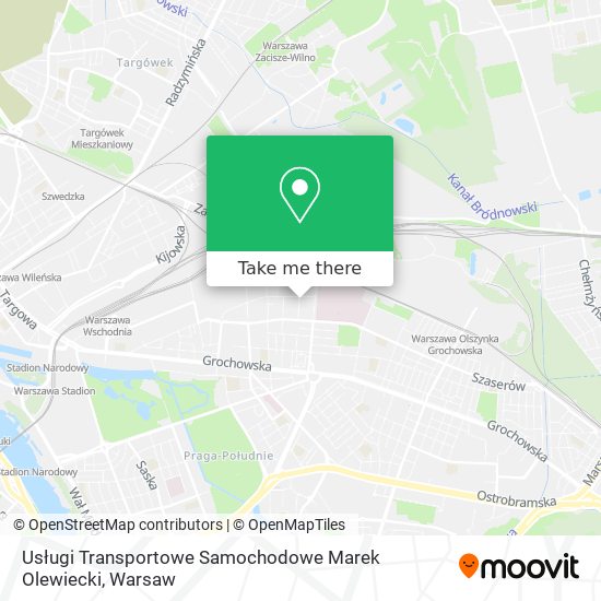 Usługi Transportowe Samochodowe Marek Olewiecki map