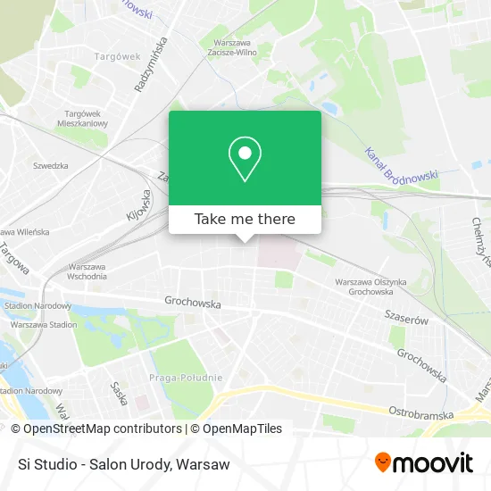 Карта Si Studio - Salon Urody