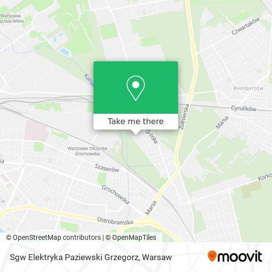 Sgw Elektryka Paziewski Grzegorz map