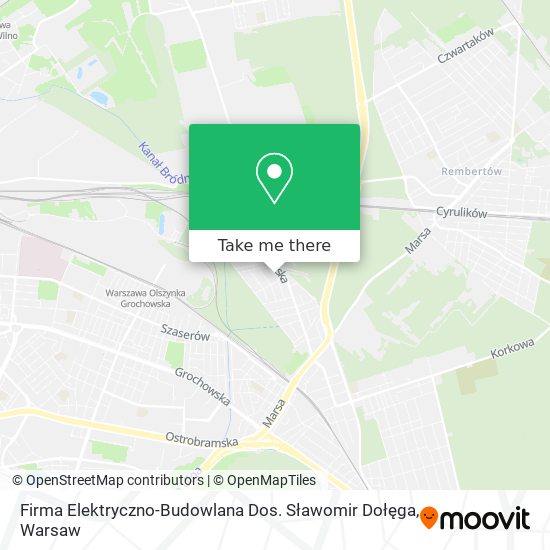 Firma Elektryczno-Budowlana Dos. Sławomir Dołęga map