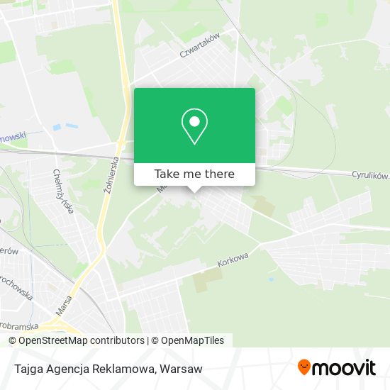 Tajga Agencja Reklamowa map