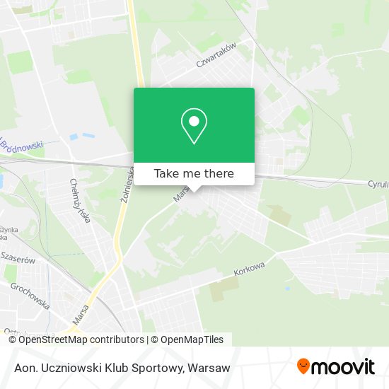 Aon. Uczniowski Klub Sportowy map