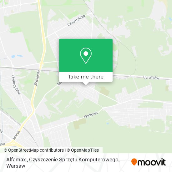 Alfamax., Czyszczenie Sprzętu Komputerowego map