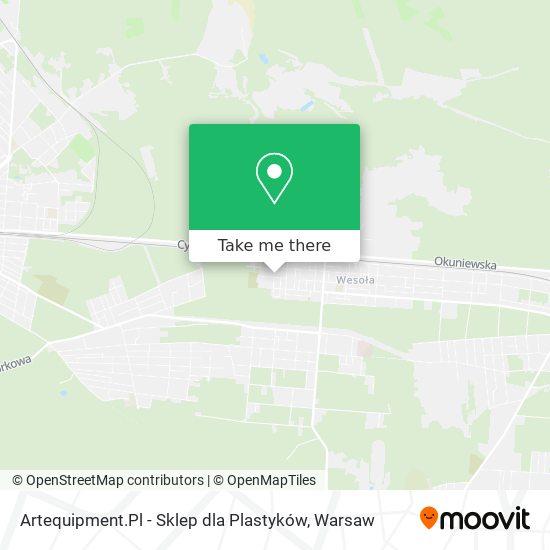 Artequipment.Pl - Sklep dla Plastyków map