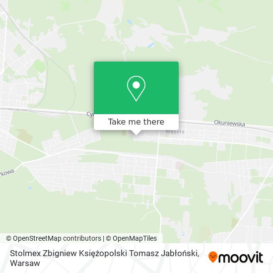 Stolmex Zbigniew Księżopolski Tomasz Jabłoński map