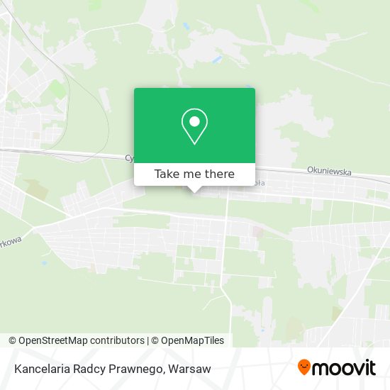 Kancelaria Radcy Prawnego map