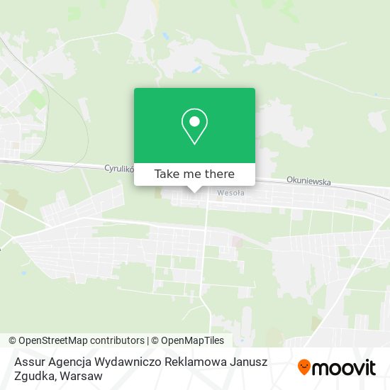 Assur Agencja Wydawniczo Reklamowa Janusz Zgudka map