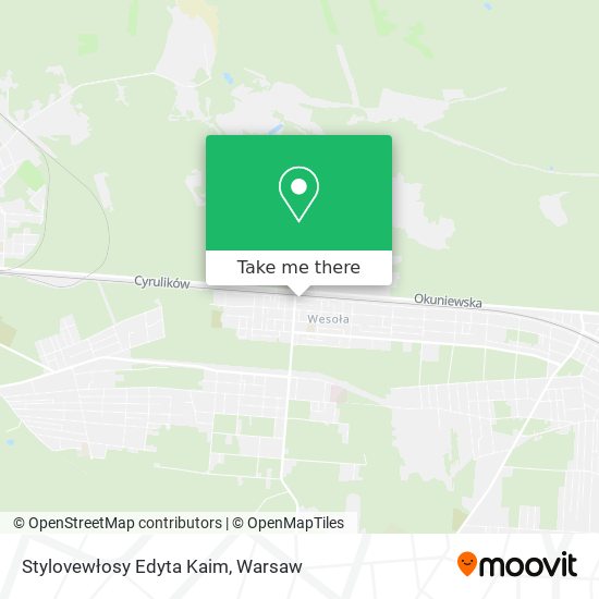 Stylovewłosy Edyta Kaim map