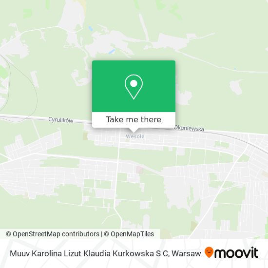 Muuv Karolina Lizut Klaudia Kurkowska S C map